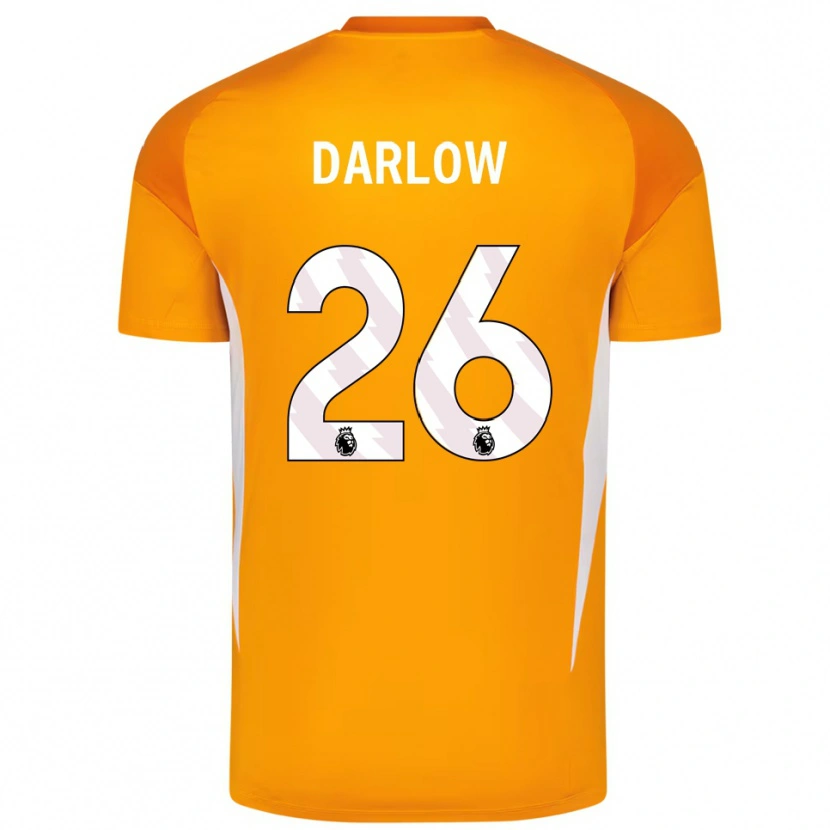 Danxen Damen Karl Darlow #26 Trikot Orange Weiß Torwarttrikot 2025/26
