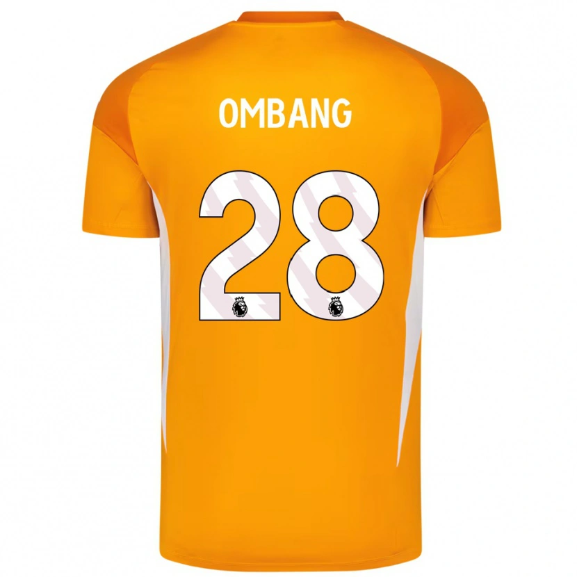 Danxen Damen Darryl Ombang #28 Trikot Orange Weiß Torwarttrikot 2025/26