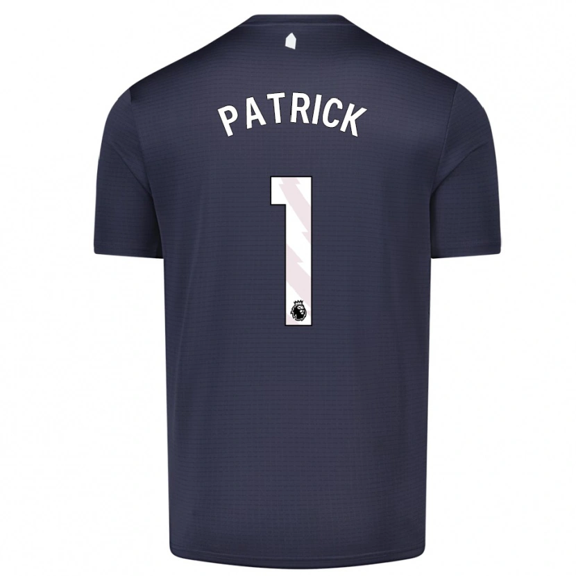Danxen Damen Seve Patrick #1 Trikot Schwarz Weiß Torwarttrikot 2025/26
