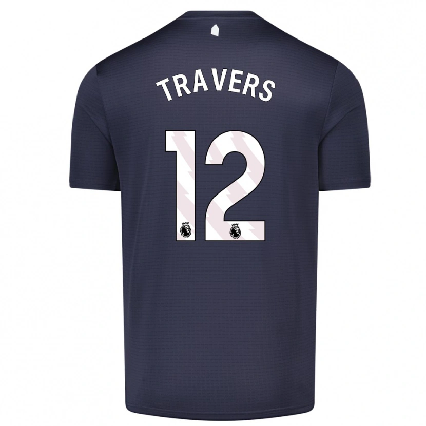 Danxen Damen Mark Travers #12 Trikot Schwarz Weiß Torwarttrikot 2025/26