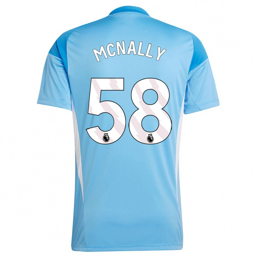Danxen Damen Alfie McNally #58 Trikot Blau Weiß Torwarttrikot 2025/26