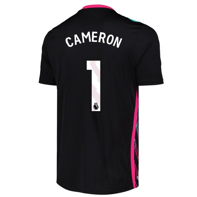 Danxen Damen Dan Cameron #1 Trikot Schwarz Weiß Torwarttrikot 2025/26