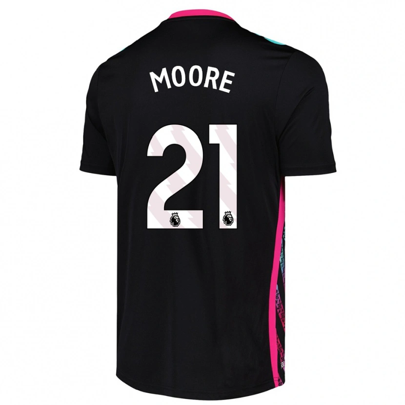 Danxen Damen Simon Moore #21 Trikot Schwarz Weiß Torwarttrikot 2025/26