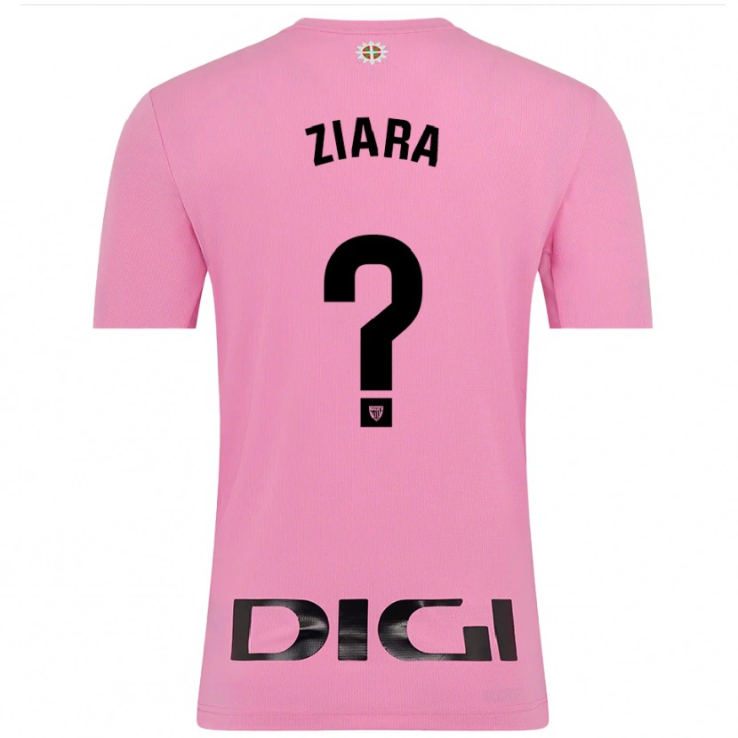 Danxen Damen Ziara Vega Uribarri #0 Trikot Pink Schwarz Torwarttrikot 2025/26