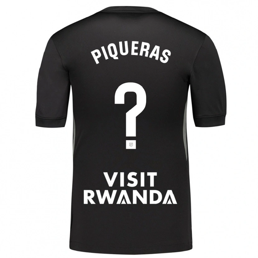 Danxen Damen Diego Piqueras #0 Trikot Schwarz Weiß Torwarttrikot 2025/26