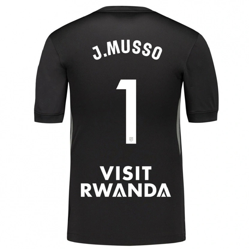 Danxen Damen Juan Musso #1 Trikot Schwarz Weiß Torwarttrikot 2025/26