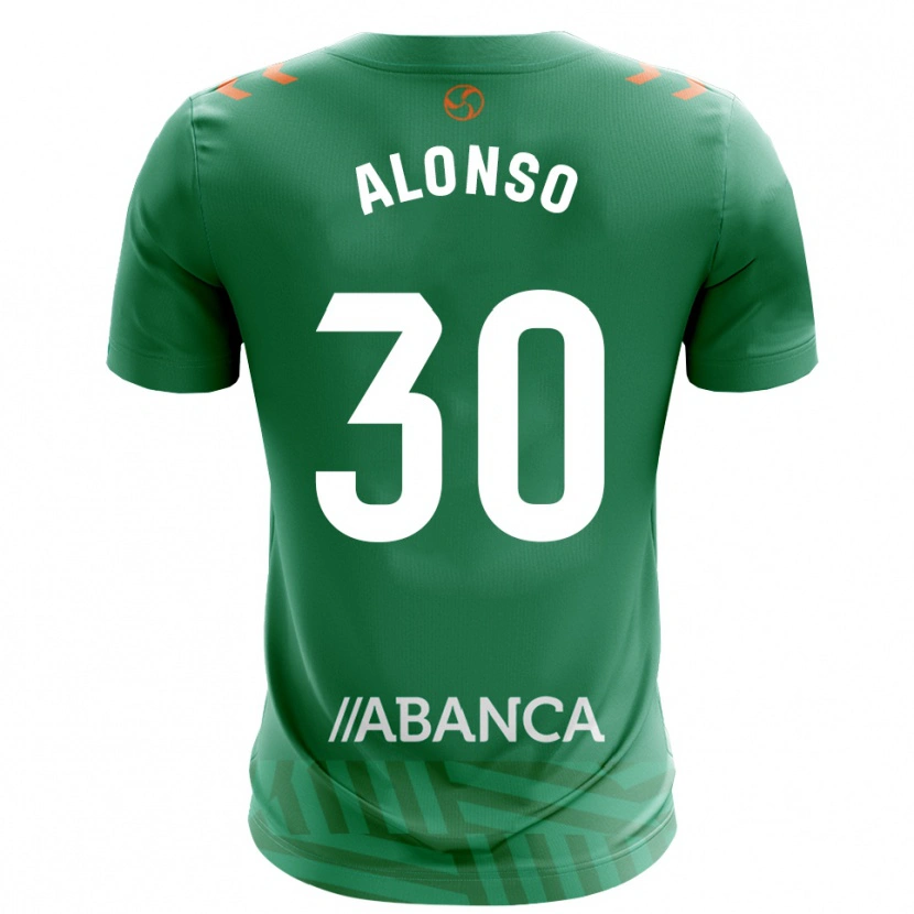 Danxen Damen Adriana Alonso #30 Trikot Grün Weiß Torwarttrikot 2025/26