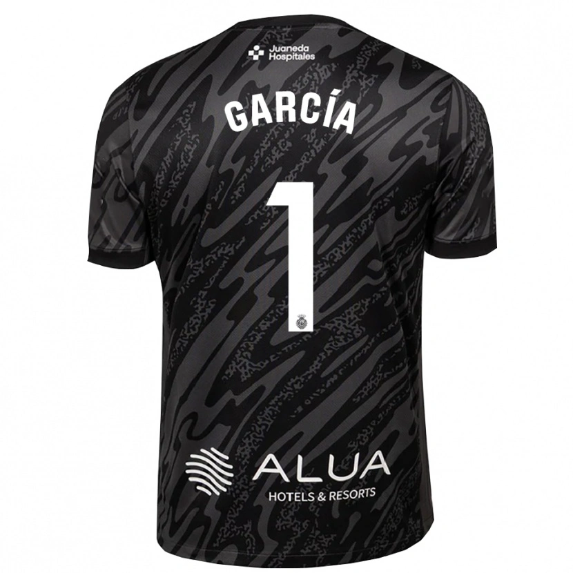 Danxen Damen Pere García #1 Trikot Dunkelgrau Schwarz Torwarttrikot 2025/26