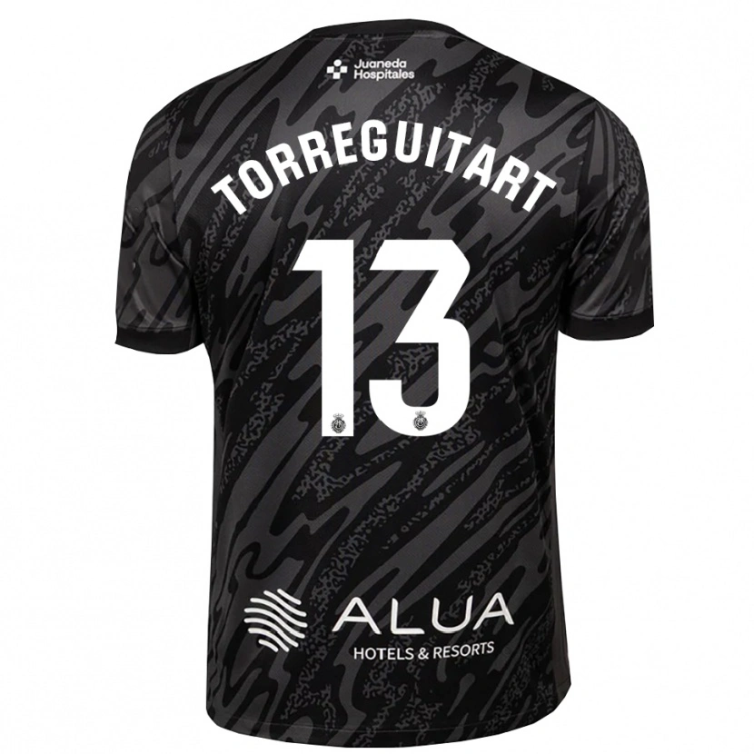 Danxen Damen Nil Torreguitart #13 Trikot Dunkelgrau Schwarz Torwarttrikot 2025/26