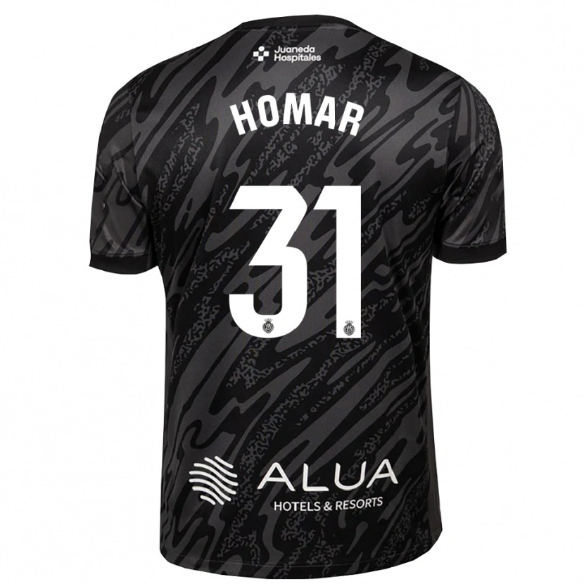 Danxen Damen Gaspar Homar #31 Trikot Dunkelgrau Schwarz Torwarttrikot 2025/26