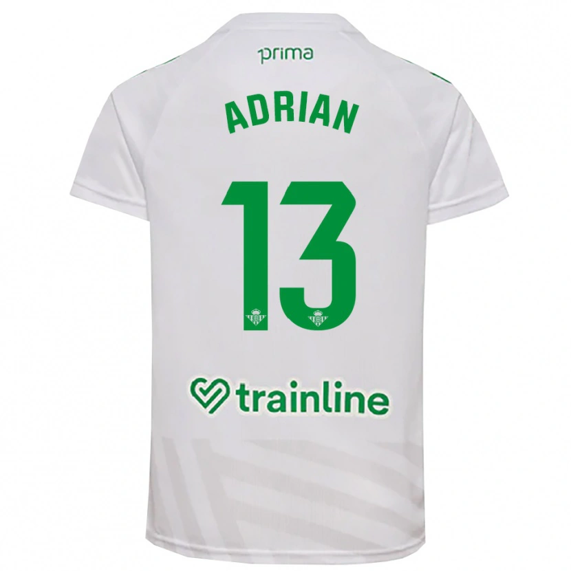 Danxen Damen Adrián #13 Trikot Weiß Grün Torwarttrikot 2025/26