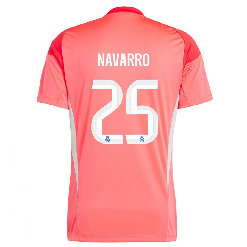 Danxen Damen Javier Navarro #25 Trikot Orange Rot Weiß Torwarttrikot 2025/26