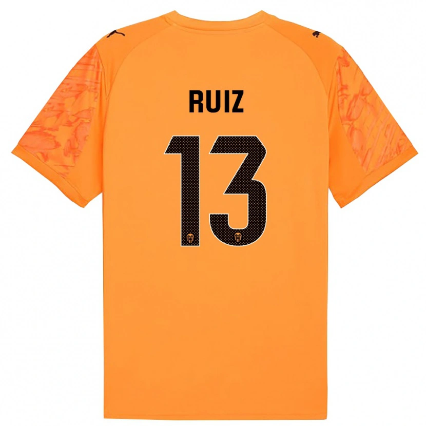 Danxen Damen Nil Ruiz #13 Trikot Orange Schwarz Torwarttrikot 2025/26