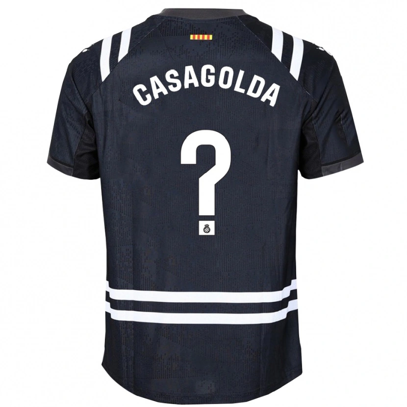 Danxen Damen Pau Casagolda #0 Trikot Schwarz Weiß Torwarttrikot 2025/26