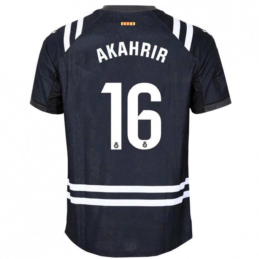 Danxen Damen Mohamed Akahrir #16 Trikot Schwarz Weiß Torwarttrikot 2025/26