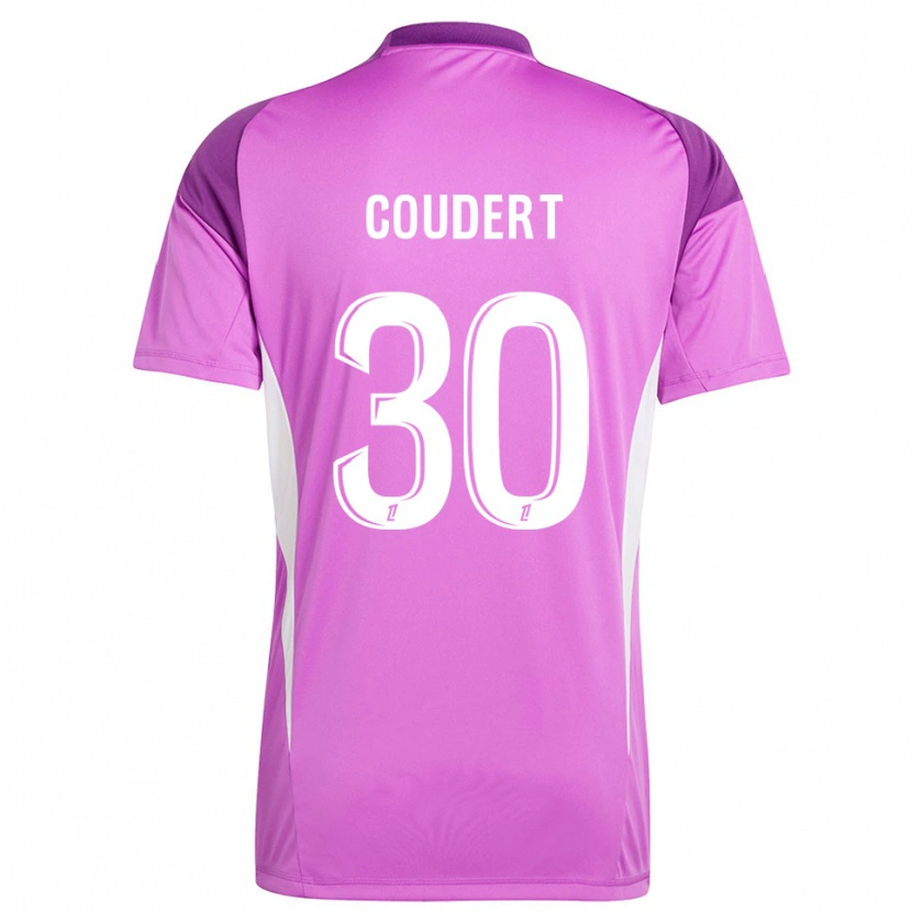 Danxen Damen Grégoire Coudert #30 Trikot Flieder Weiß Torwarttrikot 2025/26