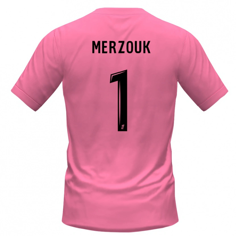 Danxen Damen Samy Merzouk #1 Trikot Pink Schwarz Torwarttrikot 2025/26