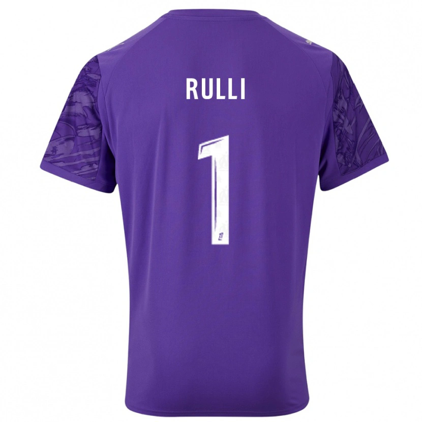 Danxen Damen Gerónimo Rulli #1 Trikot Violett Weiß Torwarttrikot 2025/26