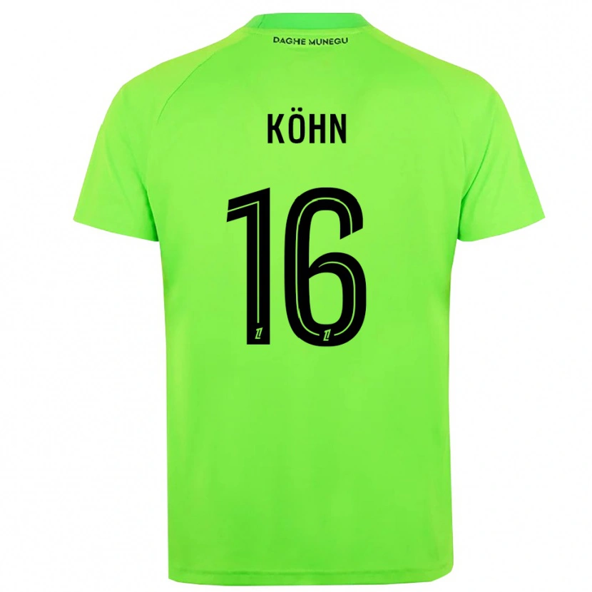 Danxen Damen Philipp Köhn #16 Trikot Grün Schwarz Torwarttrikot 2025/26