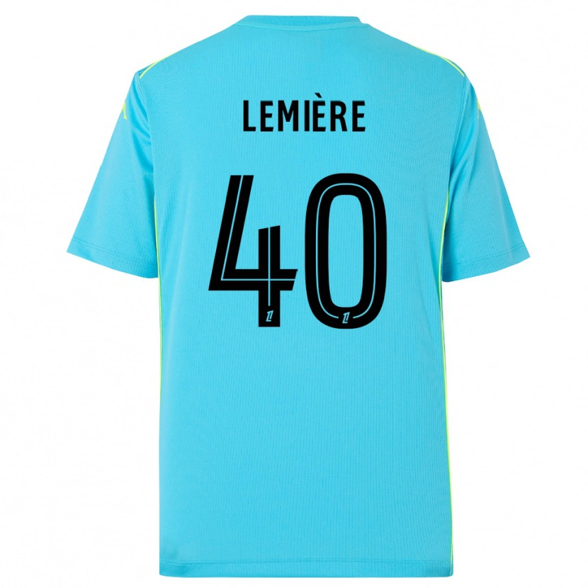 Danxen Damen Pauline Lemière #40 Trikot Himmelblau Schwarz Torwarttrikot 2025/26