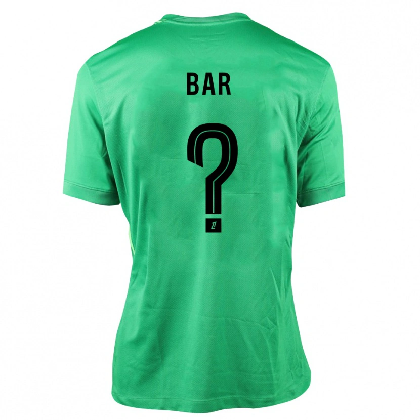 Danxen Damen Arthur Bar #0 Trikot Grün Schwarz Torwarttrikot 2025/26