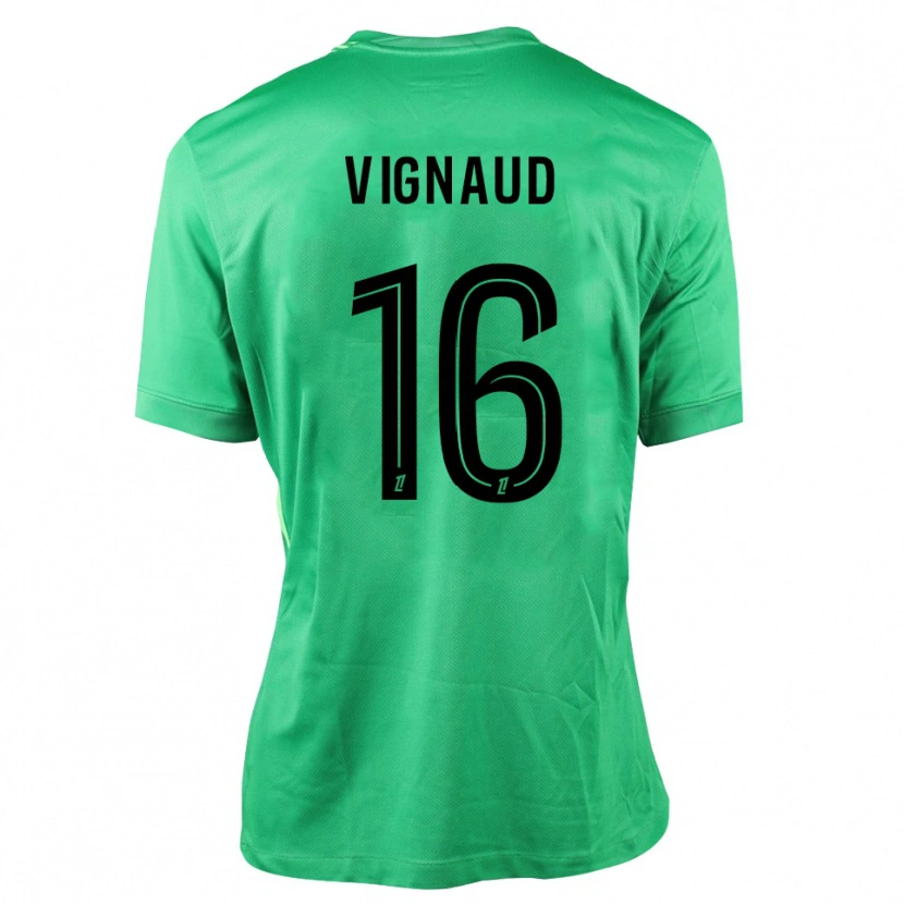 Danxen Damen Arthur Vignaud #16 Trikot Grün Schwarz Torwarttrikot 2025/26