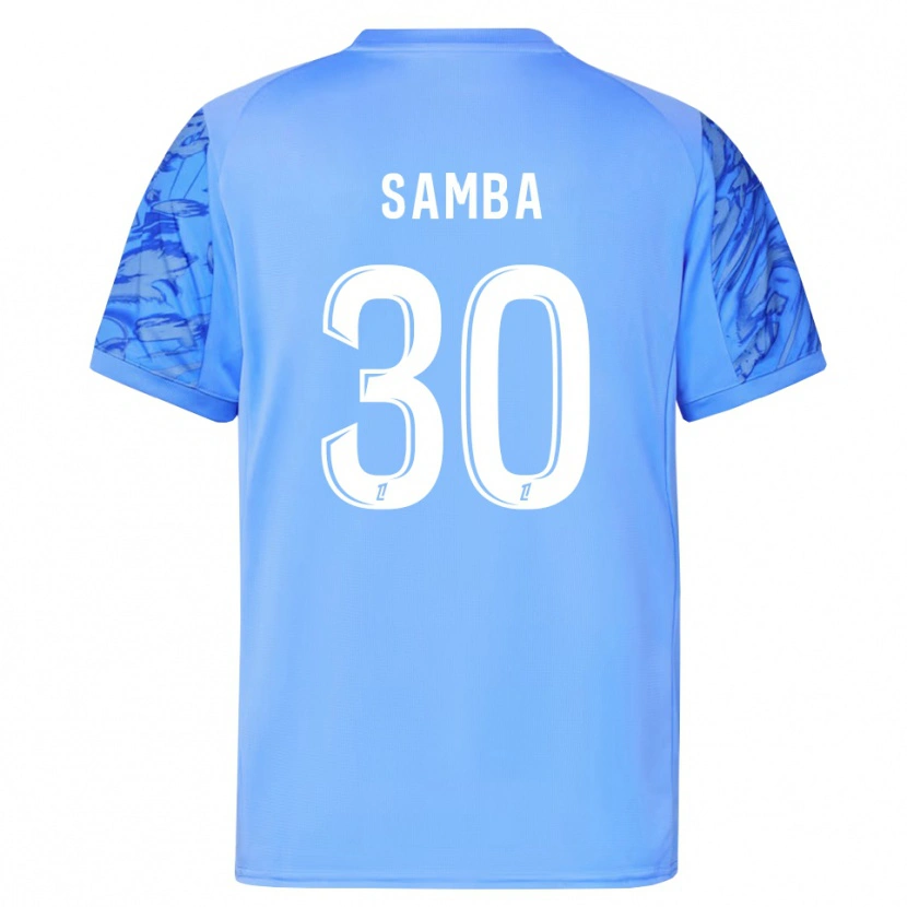 Danxen Damen Brice Samba #30 Trikot Blau Weiß Torwarttrikot 2025/26
