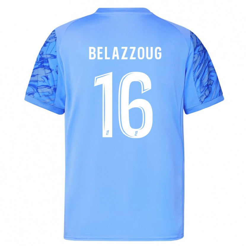 Danxen Damen Kilian Belazzoug #16 Trikot Blau Weiß Torwarttrikot 2025/26