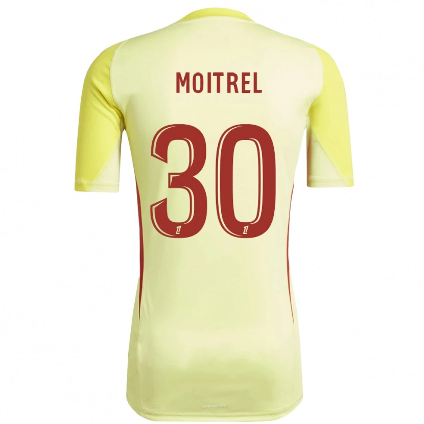 Danxen Damen Pauline Moitrel #30 Trikot Hellgelb Rot Torwarttrikot 2025/26