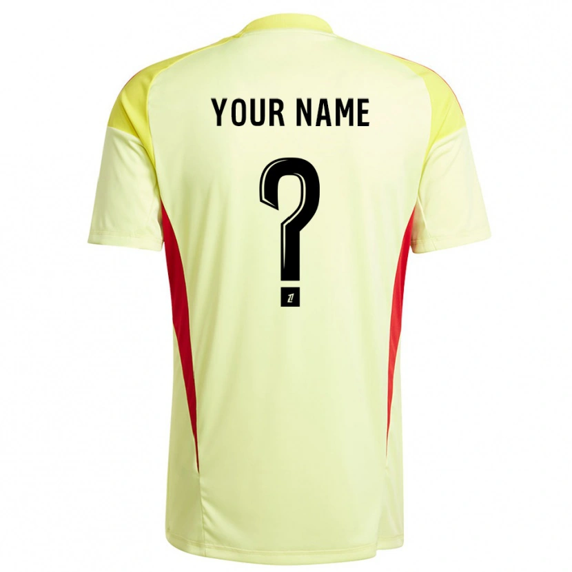 Danxen Damen Paris FC Hellgelb Schwarz Trikot Torwarttrikot 2025/26