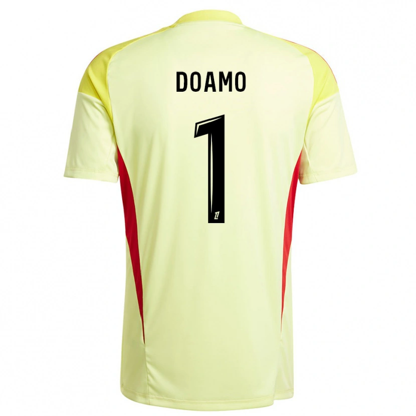 Danxen Damen Isaac Doamo #1 Trikot Hellgelb Schwarz Torwarttrikot 2025/26