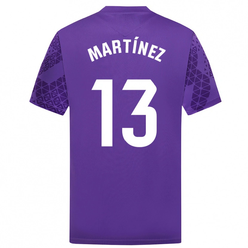 Danxen Damen Fernando Martínez #13 Trikot Violett Weiß Torwarttrikot 2025/26