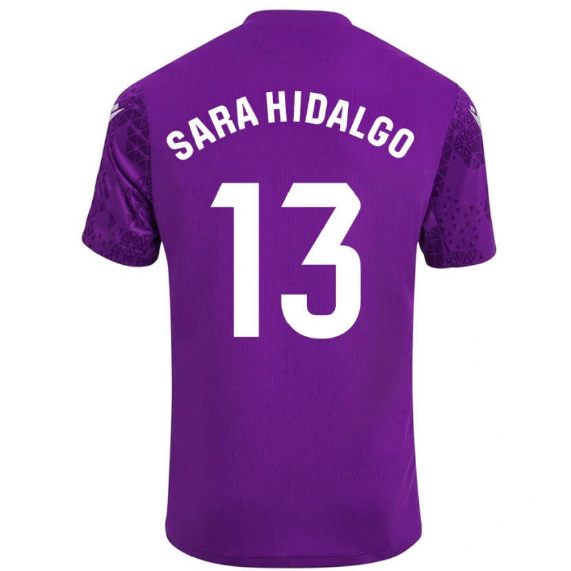 Danxen Damen Sara Hidalgo Merino #13 Trikot Dunkelviolett Weiß Torwarttrikot 2025/26