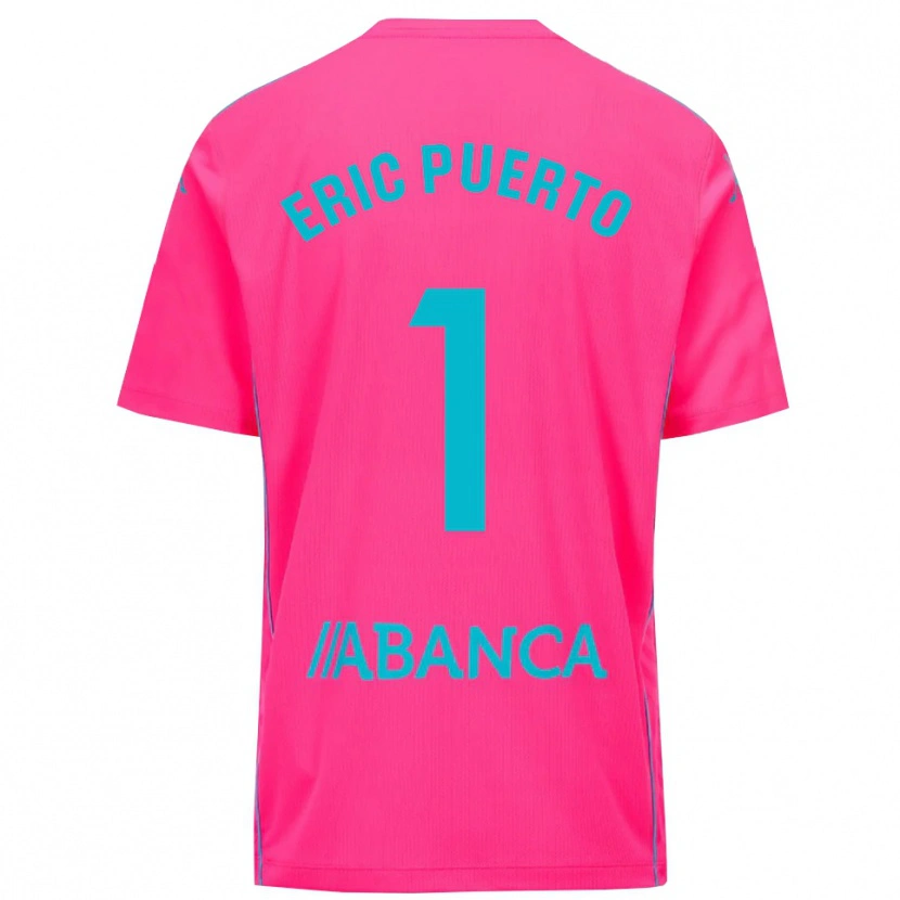 Danxen Damen Eric Puerto #1 Trikot Tiefpink Schwarz Torwarttrikot 2025/26