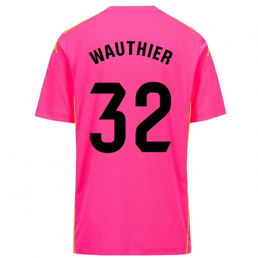 Danxen Damen Hugo Wauthier #32 Trikot Tiefpink Schwarz Torwarttrikot 2025/26