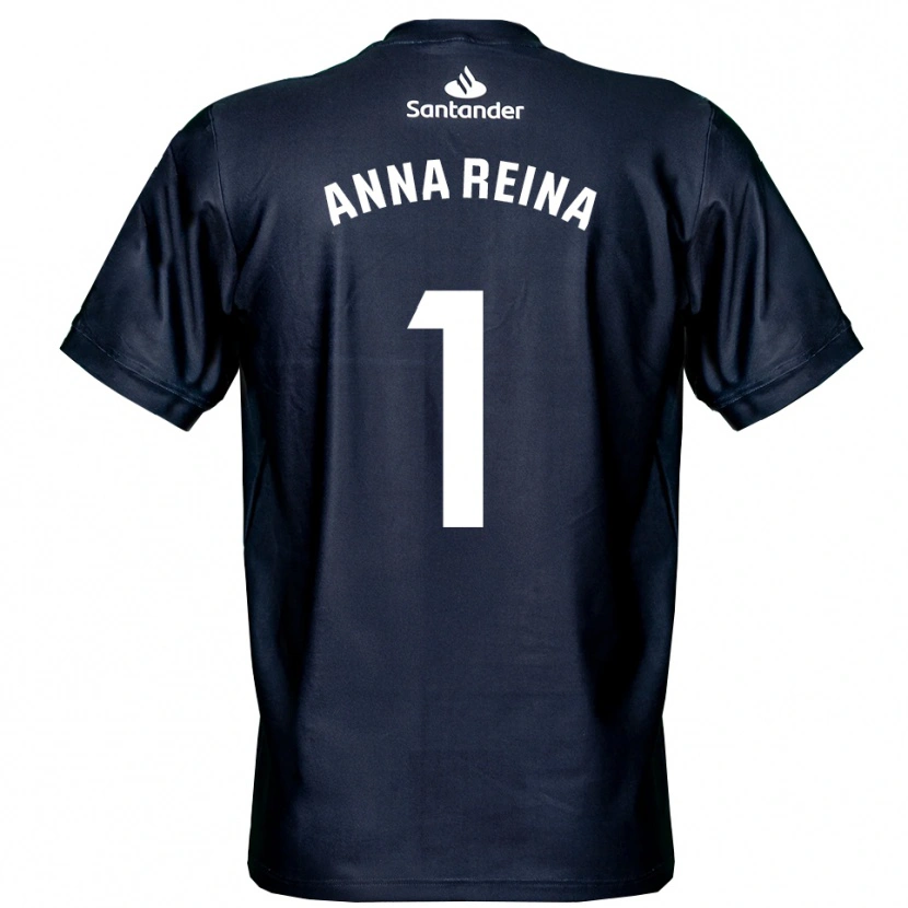 Danxen Damen Anna Reina Toro #1 Trikot Mitternachtsblau Weiß Torwarttrikot 2025/26