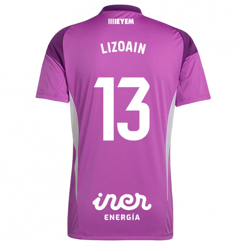 Danxen Damen Raúl Lizoain #13 Trikot Flieder Violett Torwarttrikot 2025/26