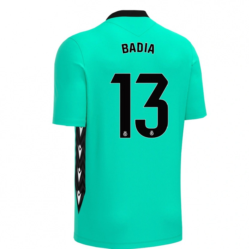 Danxen Damen Edgar Badia #13 Trikot Aqua Schwarz Torwarttrikot 2025/26