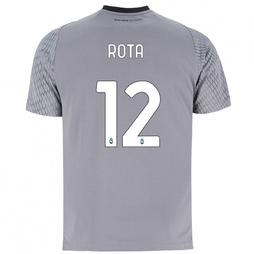 Danxen Damen Nicolò Rota #12 Trikot Grau Blau Rot Torwarttrikot 2025/26