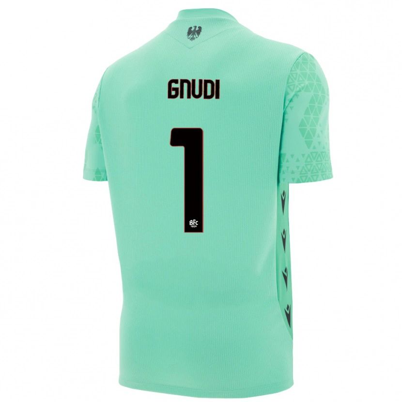 Danxen Damen Riccardo Gnudi #1 Trikot Mint Blau Schwarz Torwarttrikot 2025/26