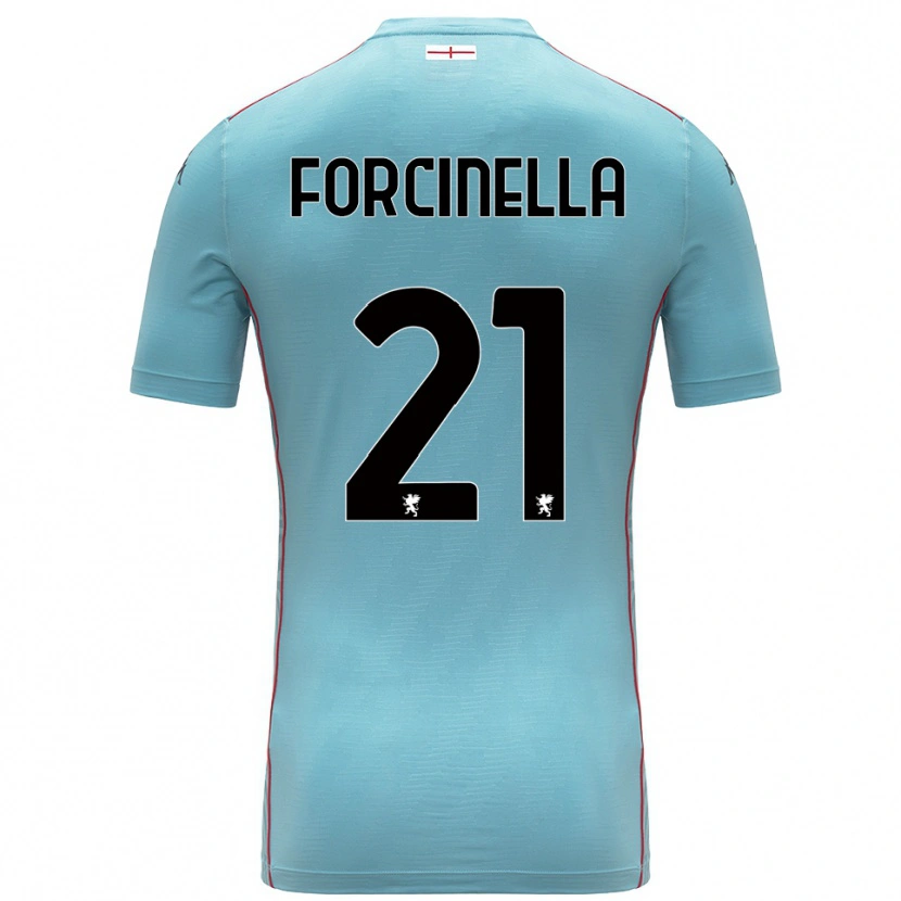 Danxen Damen Camilla Forcinella #21 Trikot Blau Grau Torwarttrikot 2025/26