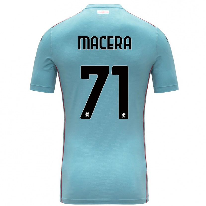 Danxen Damen Matilde Macera #71 Trikot Blau Grau Torwarttrikot 2025/26
