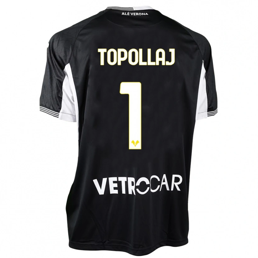 Danxen Damen Mark Topollaj #1 Trikot Schwarz Weiß Torwarttrikot 2025/26