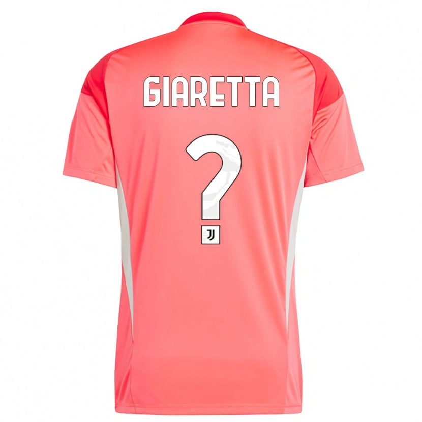 Danxen Damen Emanuele Giaretta #0 Trikot Rot Orange Torwarttrikot 2025/26