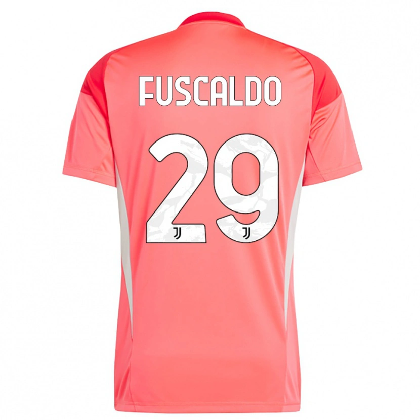 Danxen Damen Matteo Fuscaldo #29 Trikot Rot Orange Torwarttrikot 2025/26