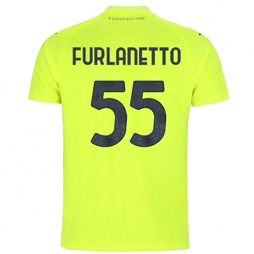 Danxen Damen Alessio Furlanetto #55 Trikot Fluoreszierendes Grün Torwarttrikot 2025/26