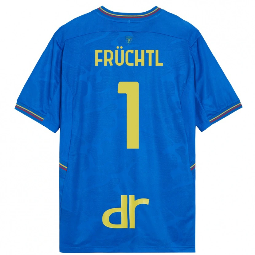 Danxen Damen Christian Früchtl #1 Trikot Königsblau Braun Torwarttrikot 2025/26