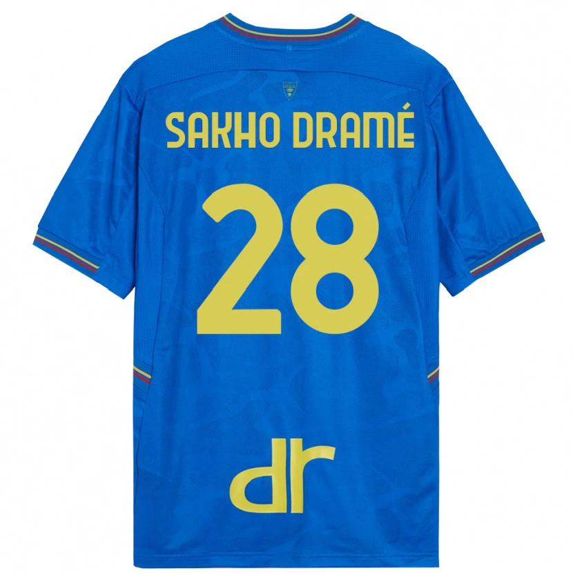 Danxen Damen Samba Sakho Dramé #28 Trikot Königsblau Braun Torwarttrikot 2025/26