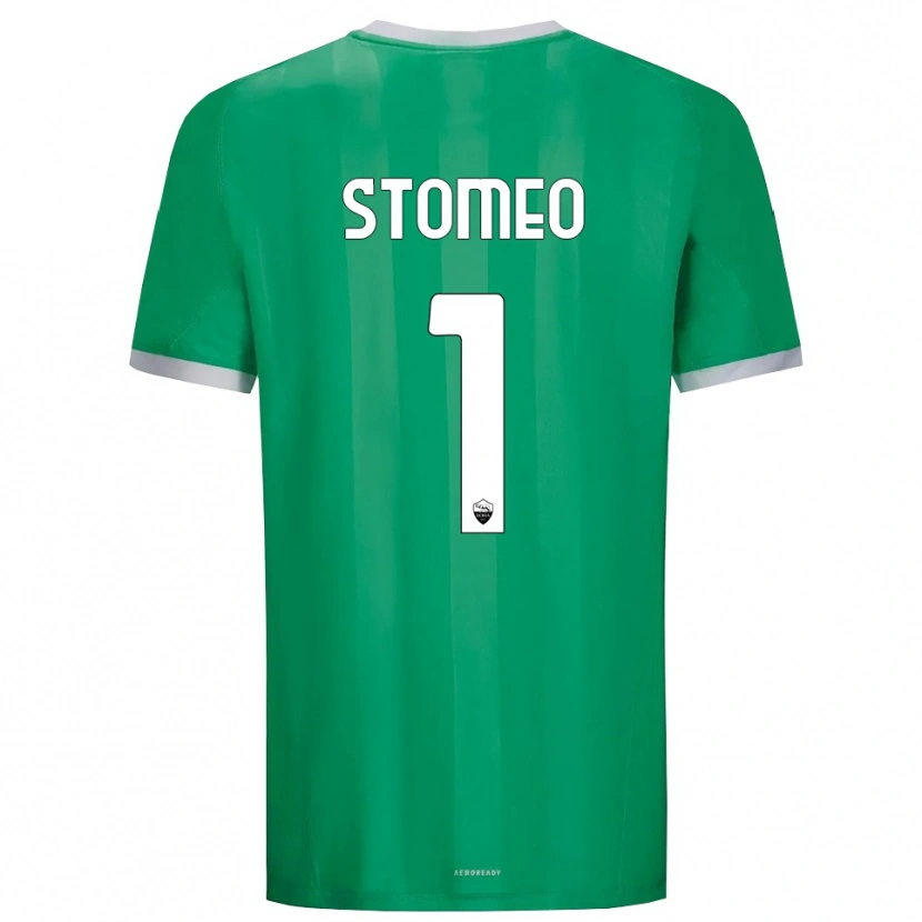Danxen Damen Giorgio Stomeo #1 Trikot Grün Weiß Torwarttrikot 2025/26