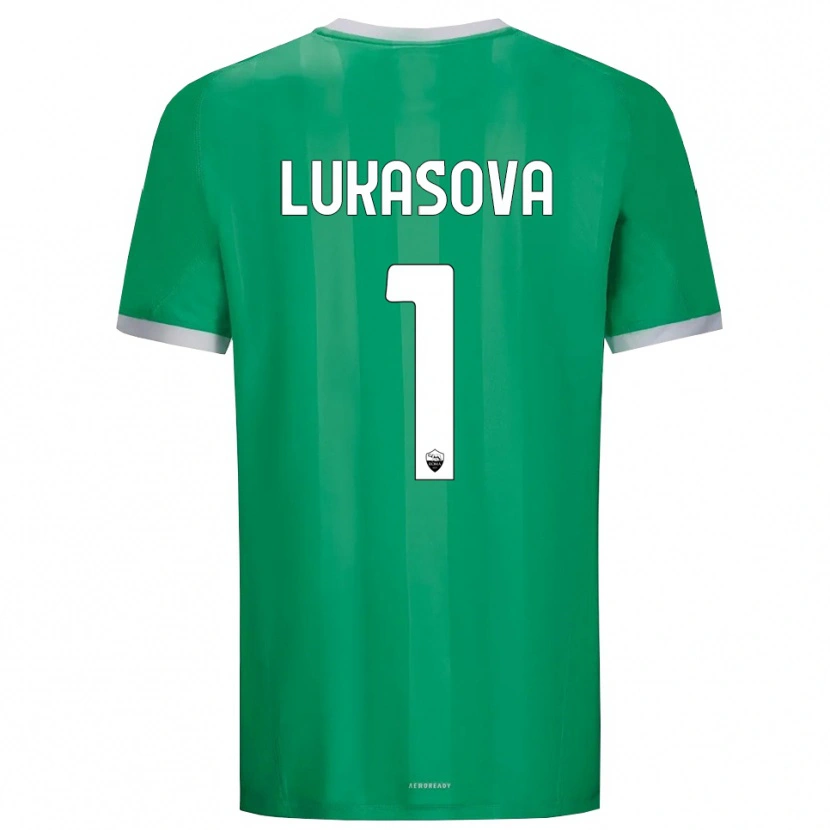 Danxen Damen Olivie Lukášová #1 Trikot Grün Weiß Torwarttrikot 2025/26